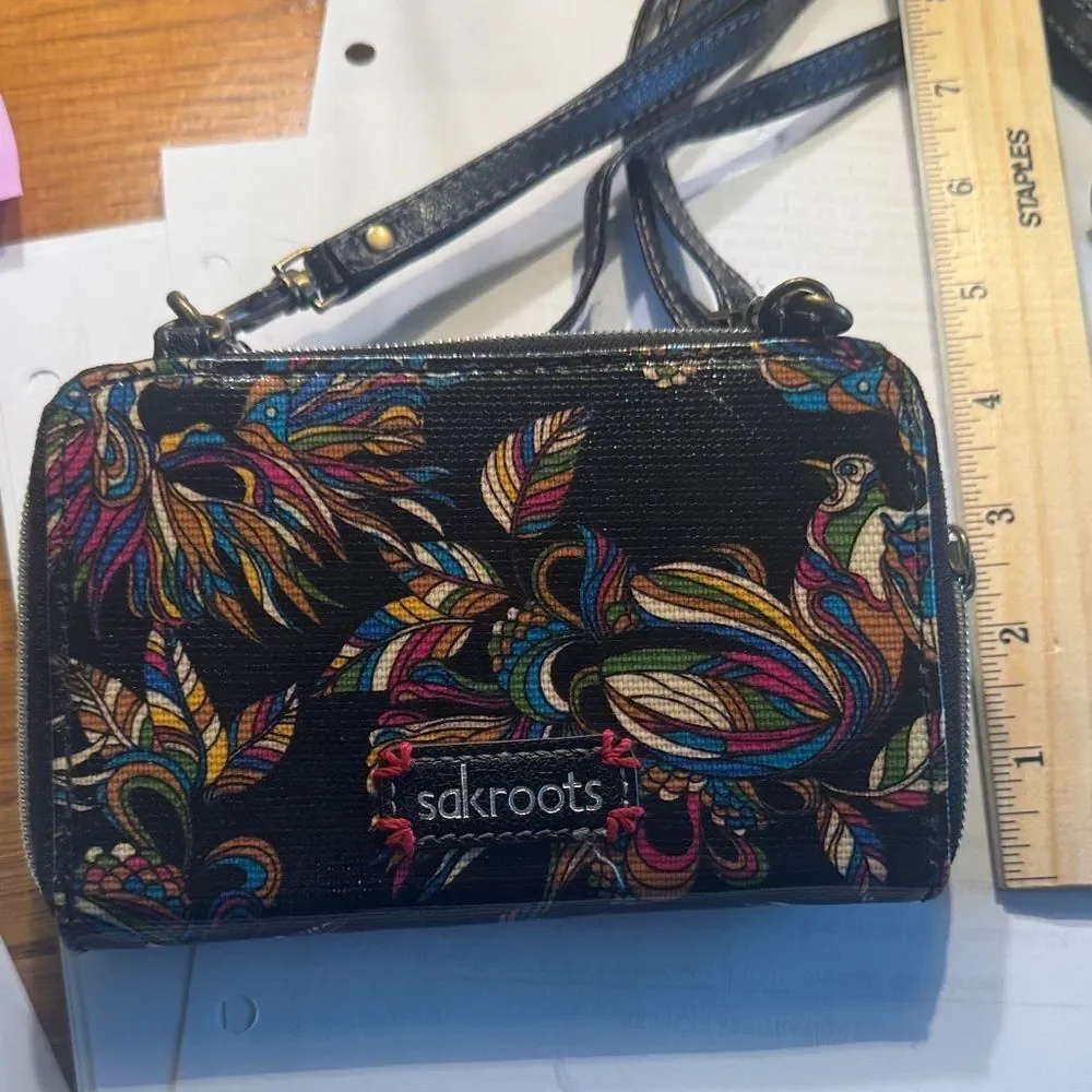 Sakroots Black Multicolor Women's crossbody